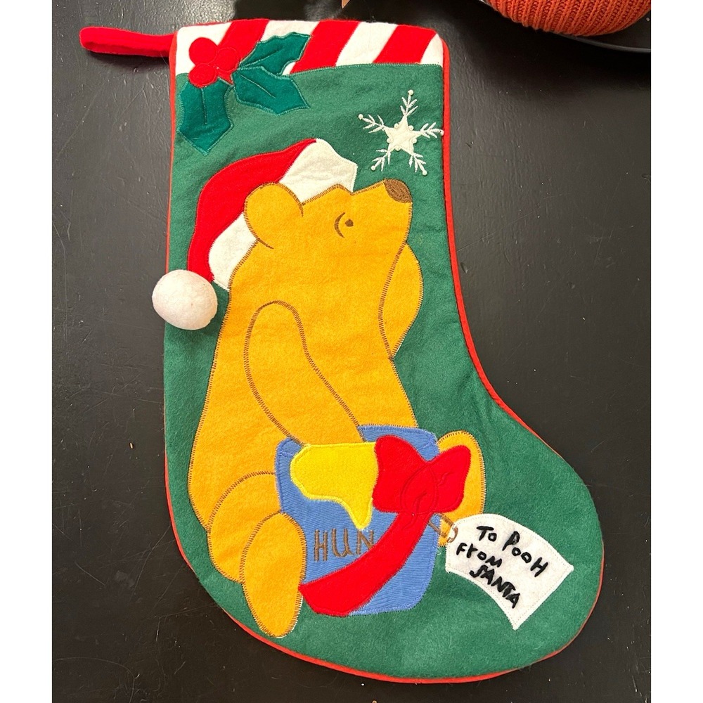 Midwest of Cannon Falls Vintage Winnie the Pooh Christmas Stocking